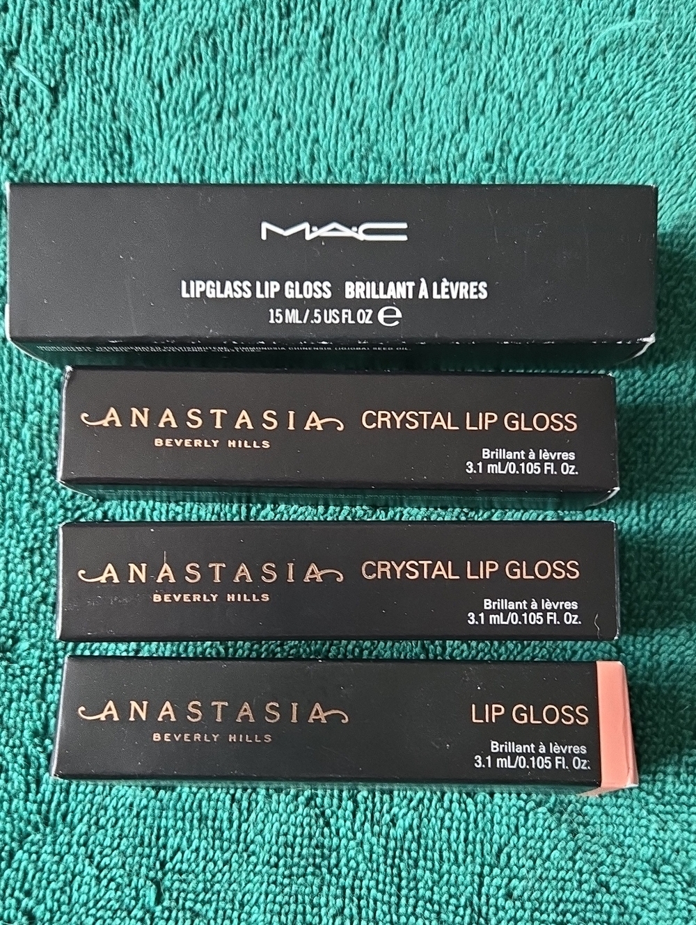 MAC & Anastasia Beverly Hills Lip Gloss Set